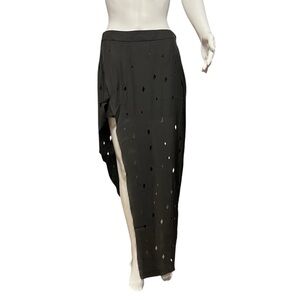 Ksubi NWT - Women's Silk Diamond Asymmetrical Skirt Sz. MD